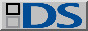 NDS logo, but only the double-o of Nintendo and the DS part.